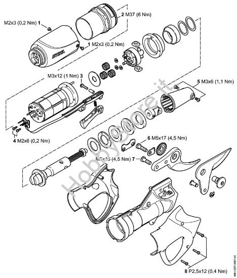 Coppie di serraggio ASA 65 ASA 65 brand Stihl